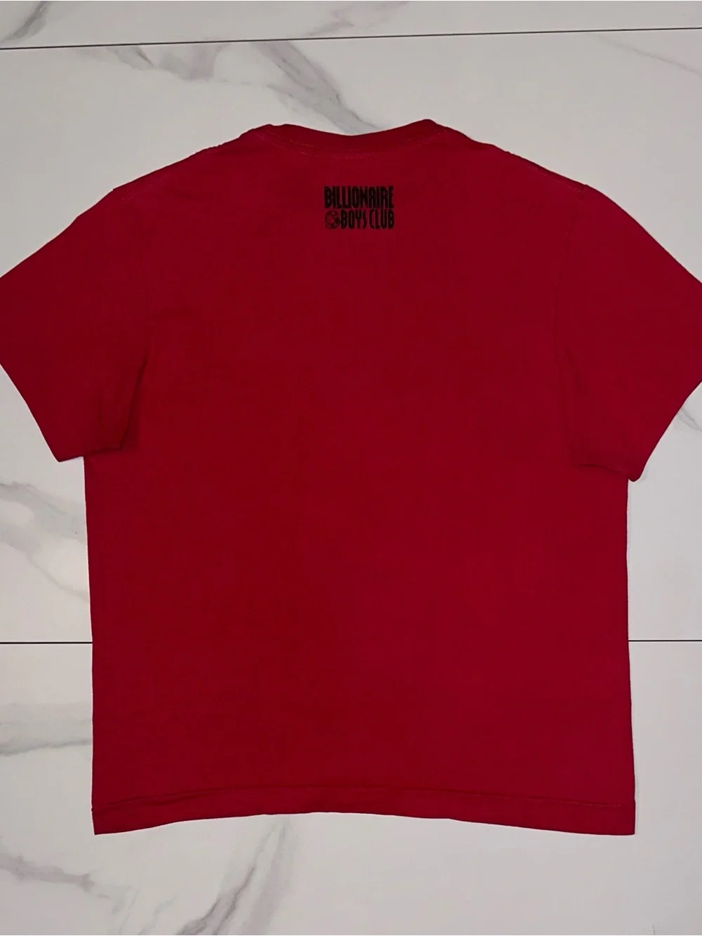 Billionaire Boys Club BBC Astro Helmet Graphic T-Shirt Red Black